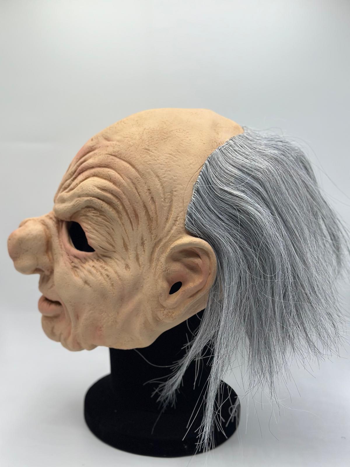 Abraham 50 Jahre - Abraham Maske - Großvater Maske - Alter Mann Maske - Abraham Puppe 50 Jahre - Abraham Deko Maske