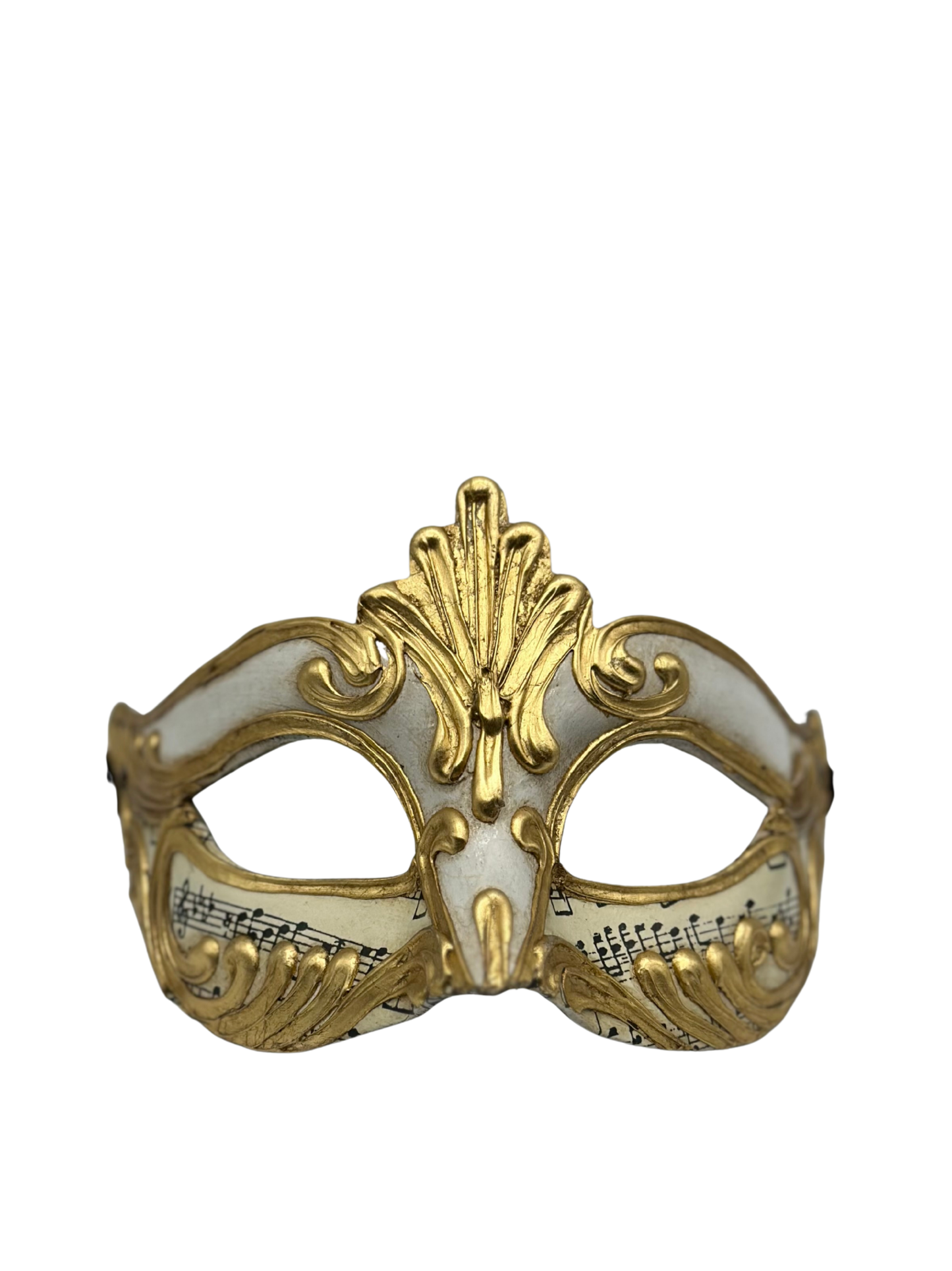 Masque de bal masqué blanc