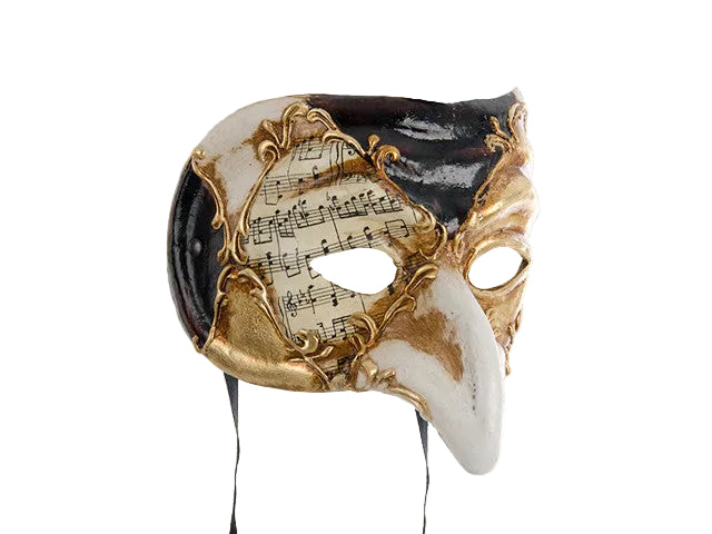 Pulcinella mask, Venetian mask
