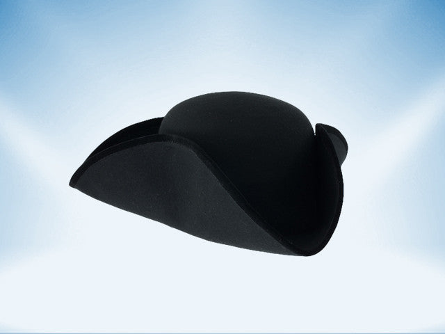 Chapeau tricorne, large – 61 cm