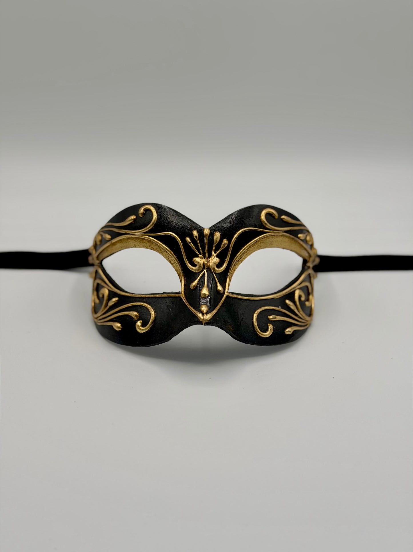 Lot de masques de couple vénitiens noir et or – Masques assortis