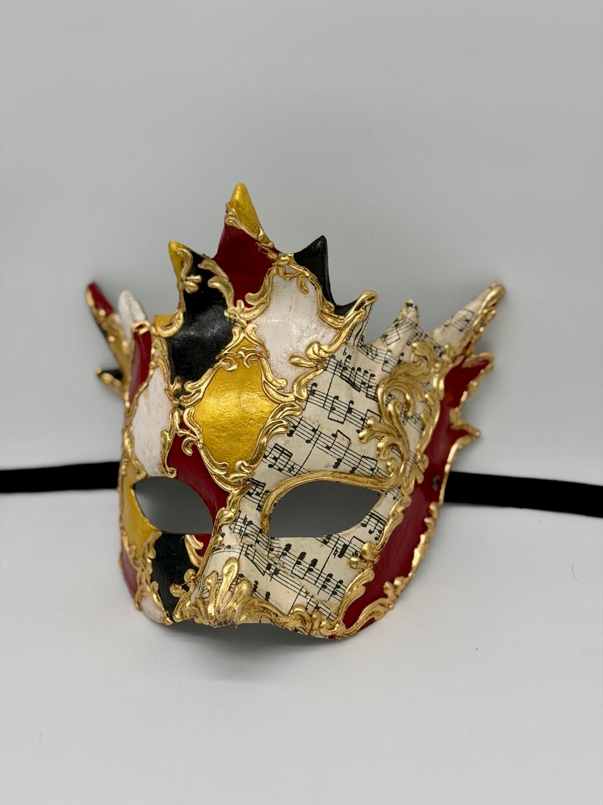 Venetiaans Bacchus Masker – Luxe Harlekijn Maskerade Masker