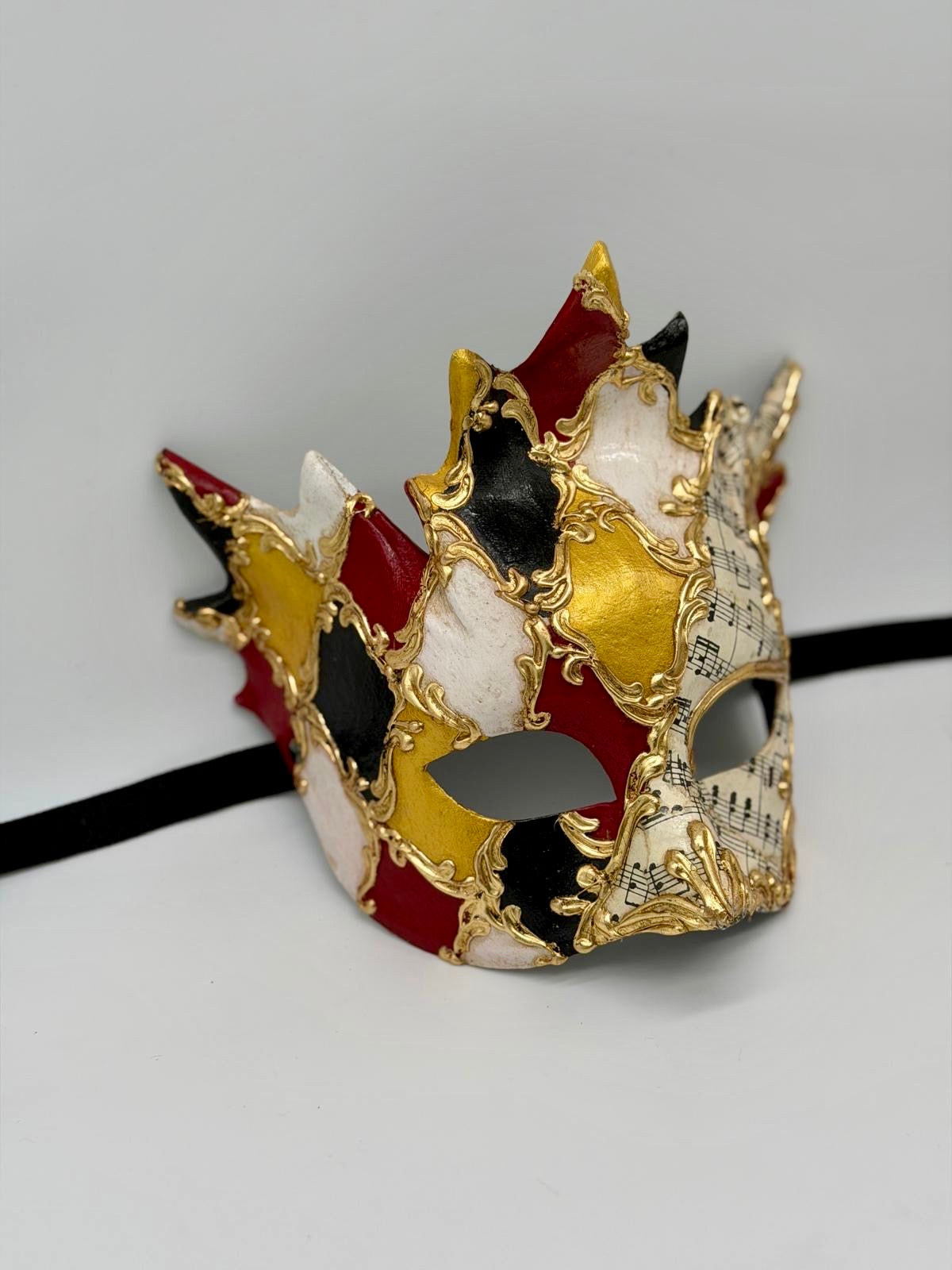 Venetiaans Bacchus Masker – Luxe Harlekijn Maskerade Masker