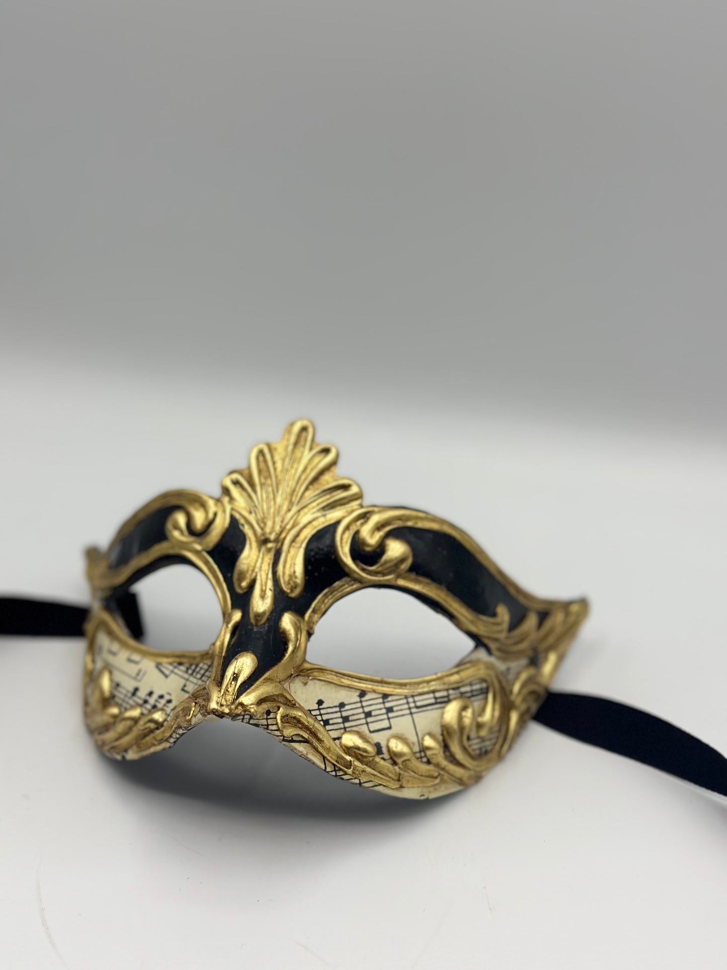 Zwart oogmasker