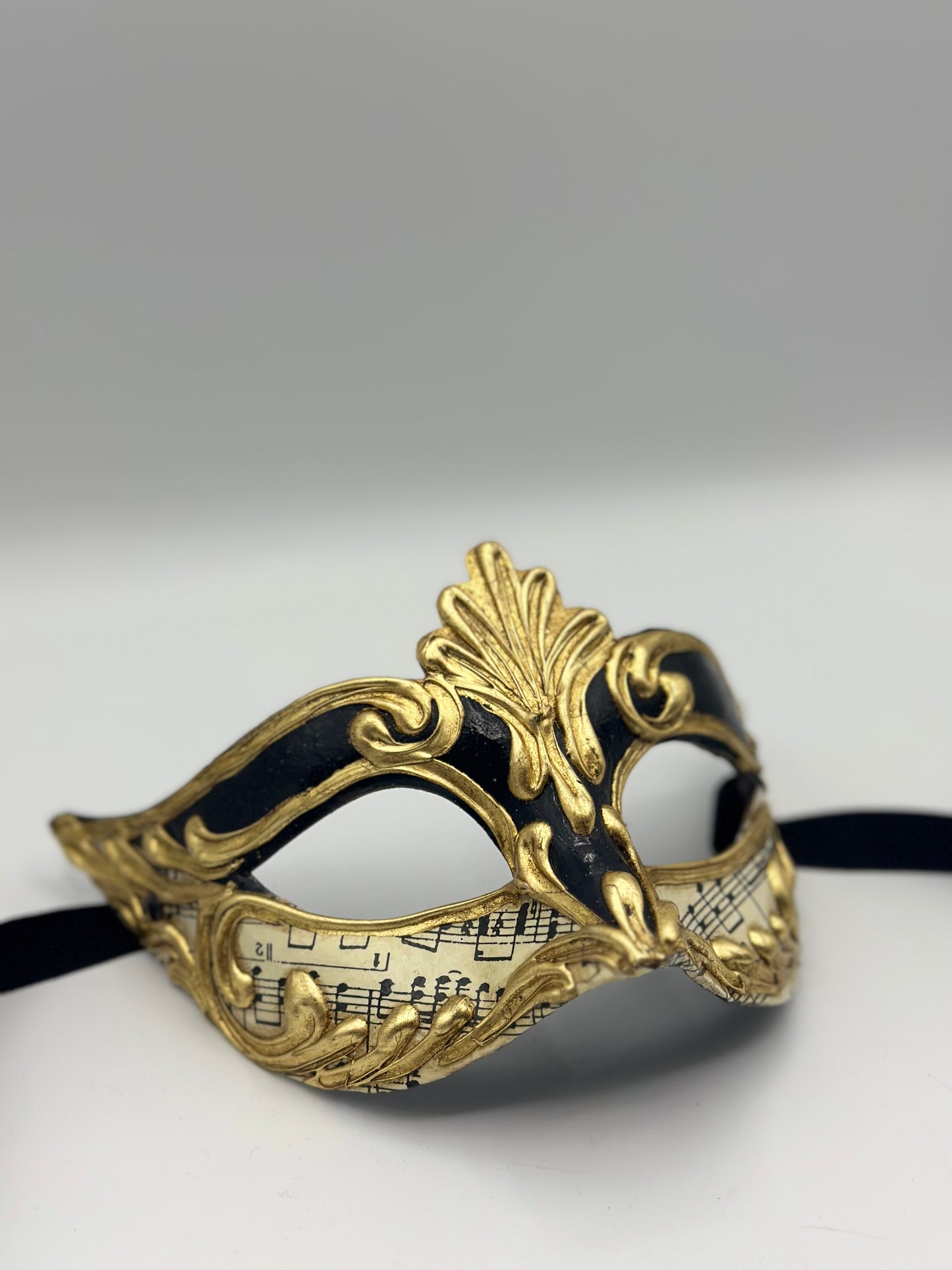 Zwart oogmasker