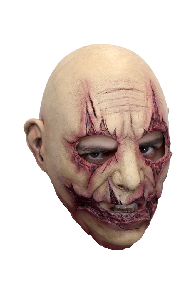 Máscara de Horror Slashed – Máscara Completa de Látex para Halloween
