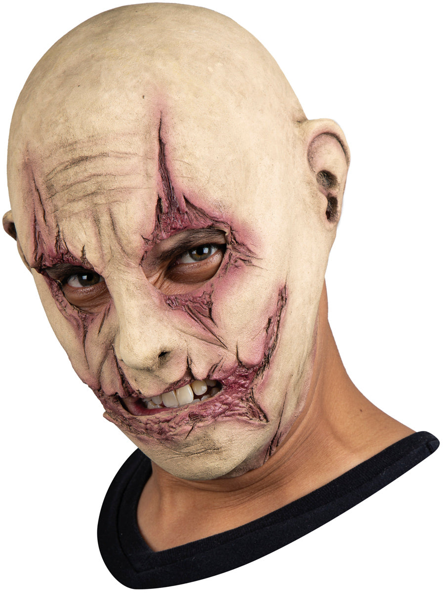 Máscara de Horror Slashed – Máscara Completa de Látex para Halloween