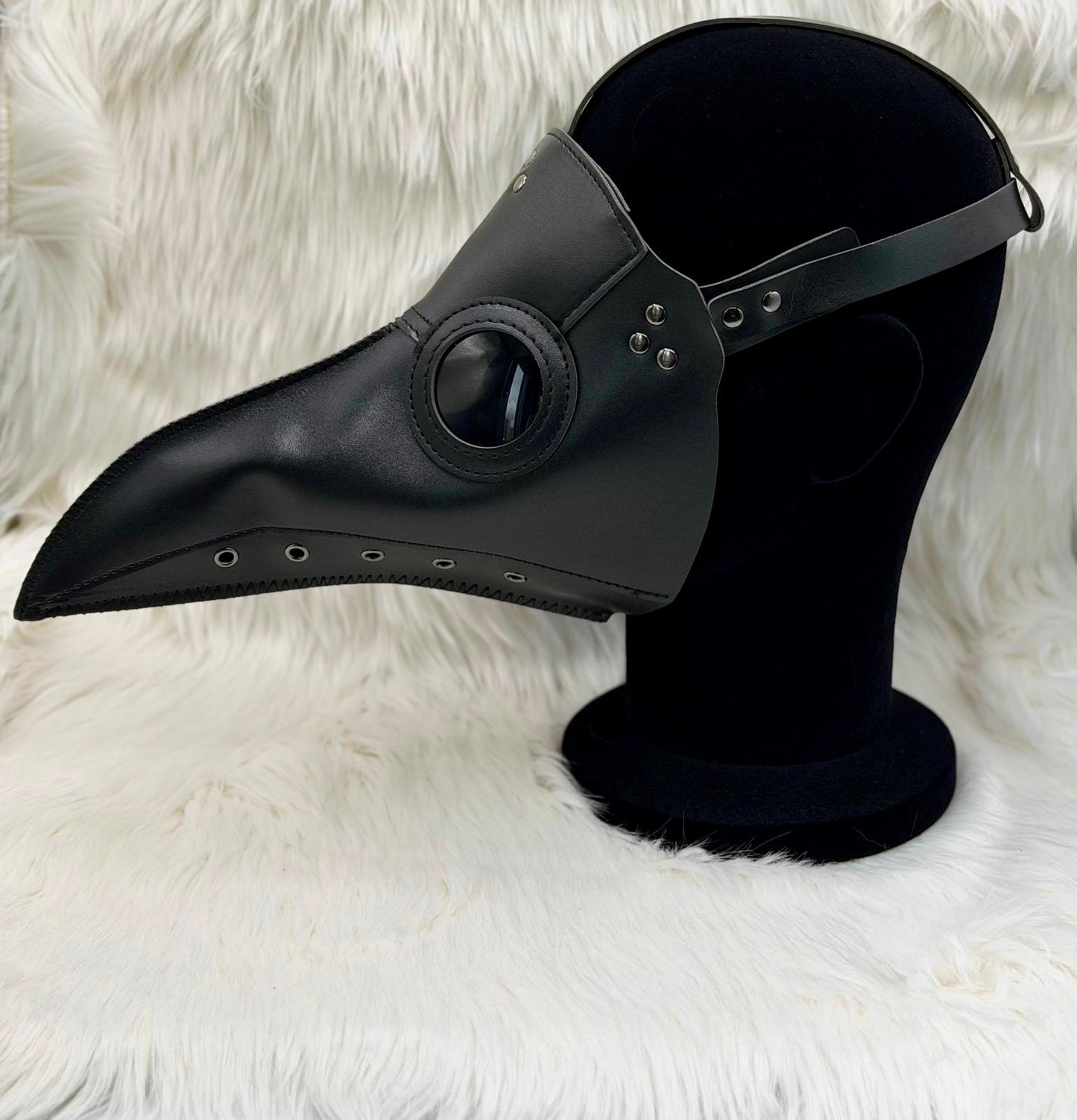 Masque de médecin de la Peste noire – Cuir écologique
