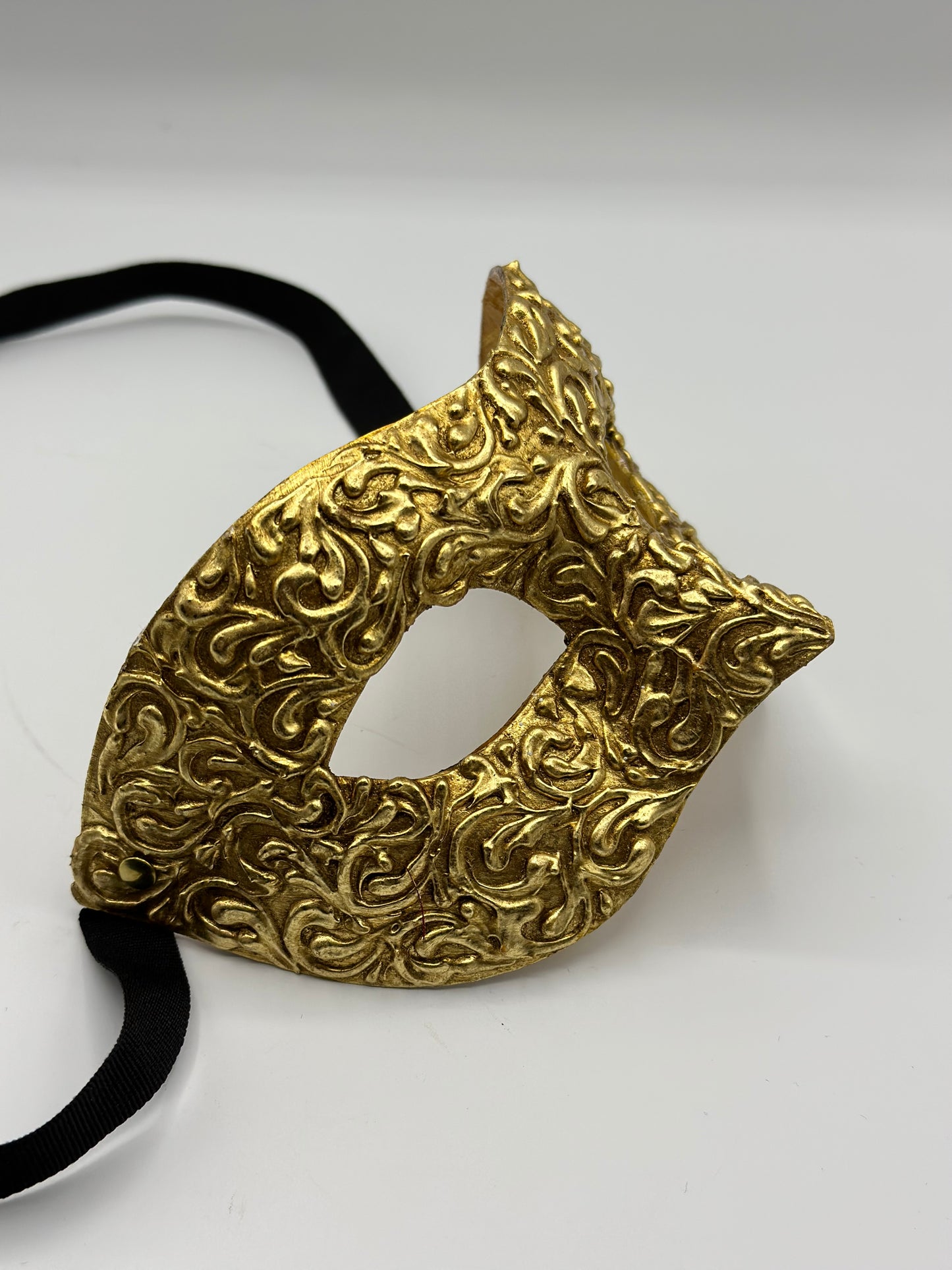 Luxusmaske in Gold – Maskenballmaske