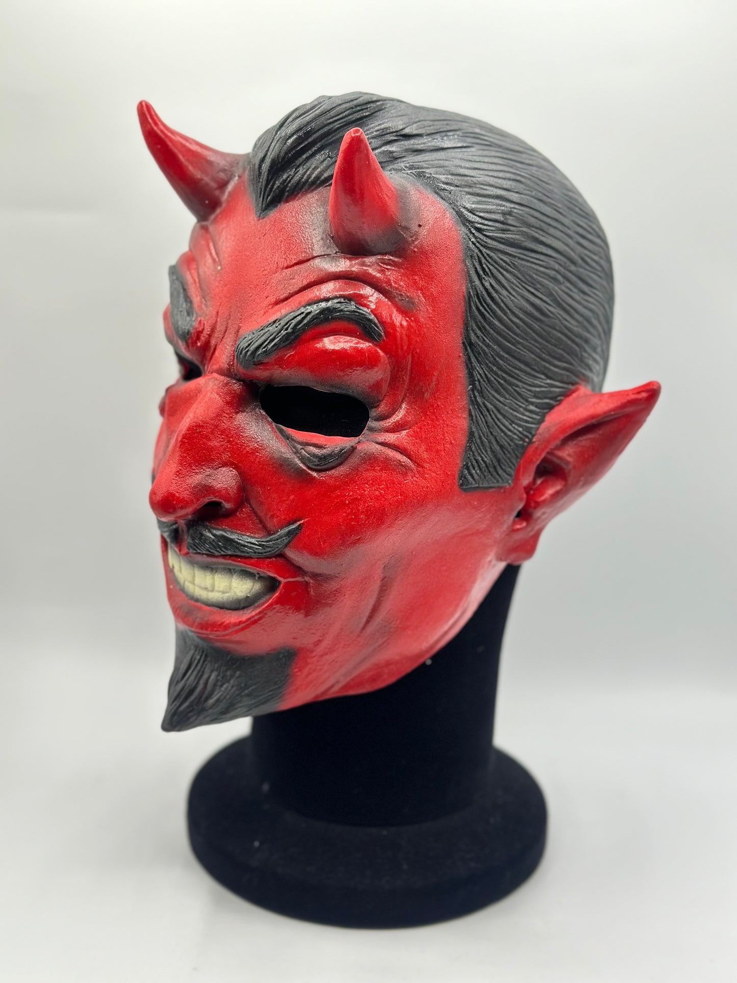 Rood duivelsmasker - Halloweenmasker duivel- Eng Halloweenmasker
