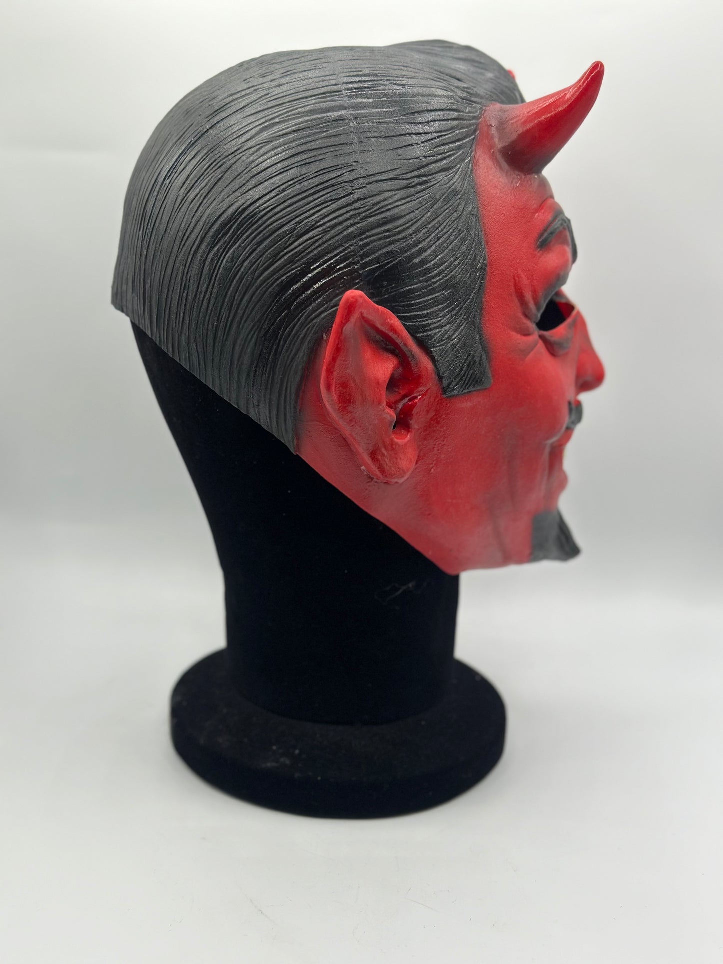 Rood duivelsmasker - Halloweenmasker duivel- Eng Halloweenmasker
