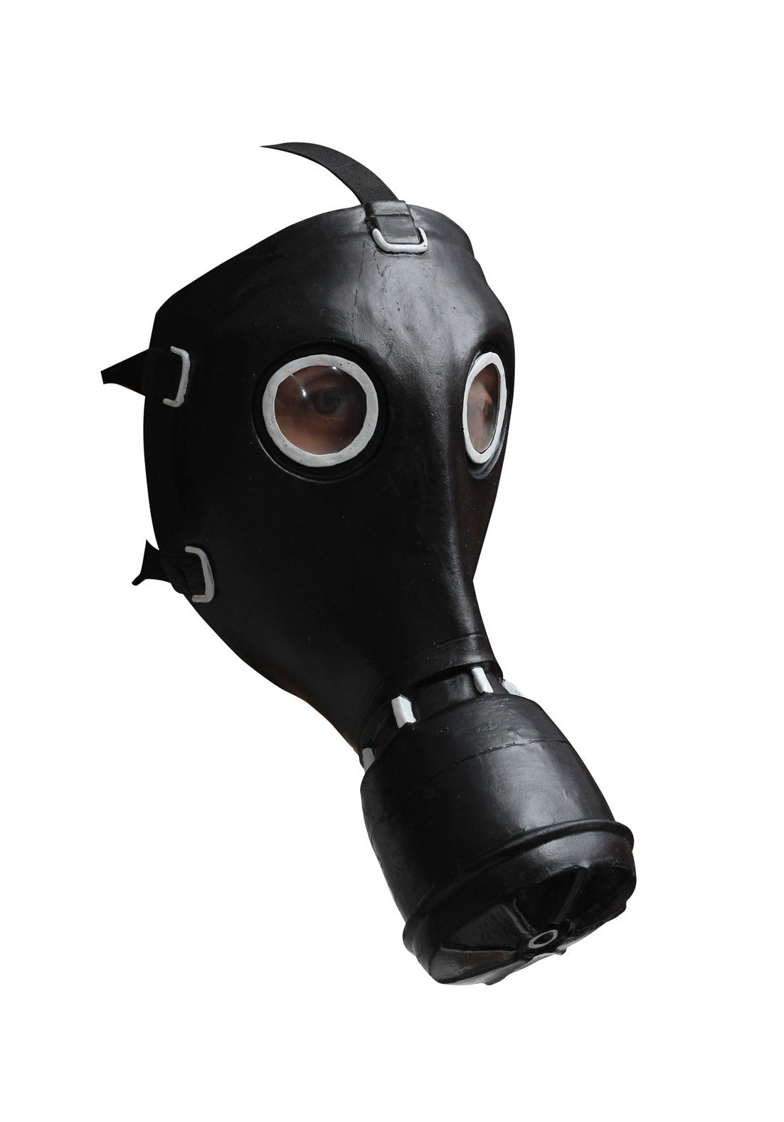 Máscara de Gas Negra para Disfraz – Máscara Cosplay Postapocalíptica