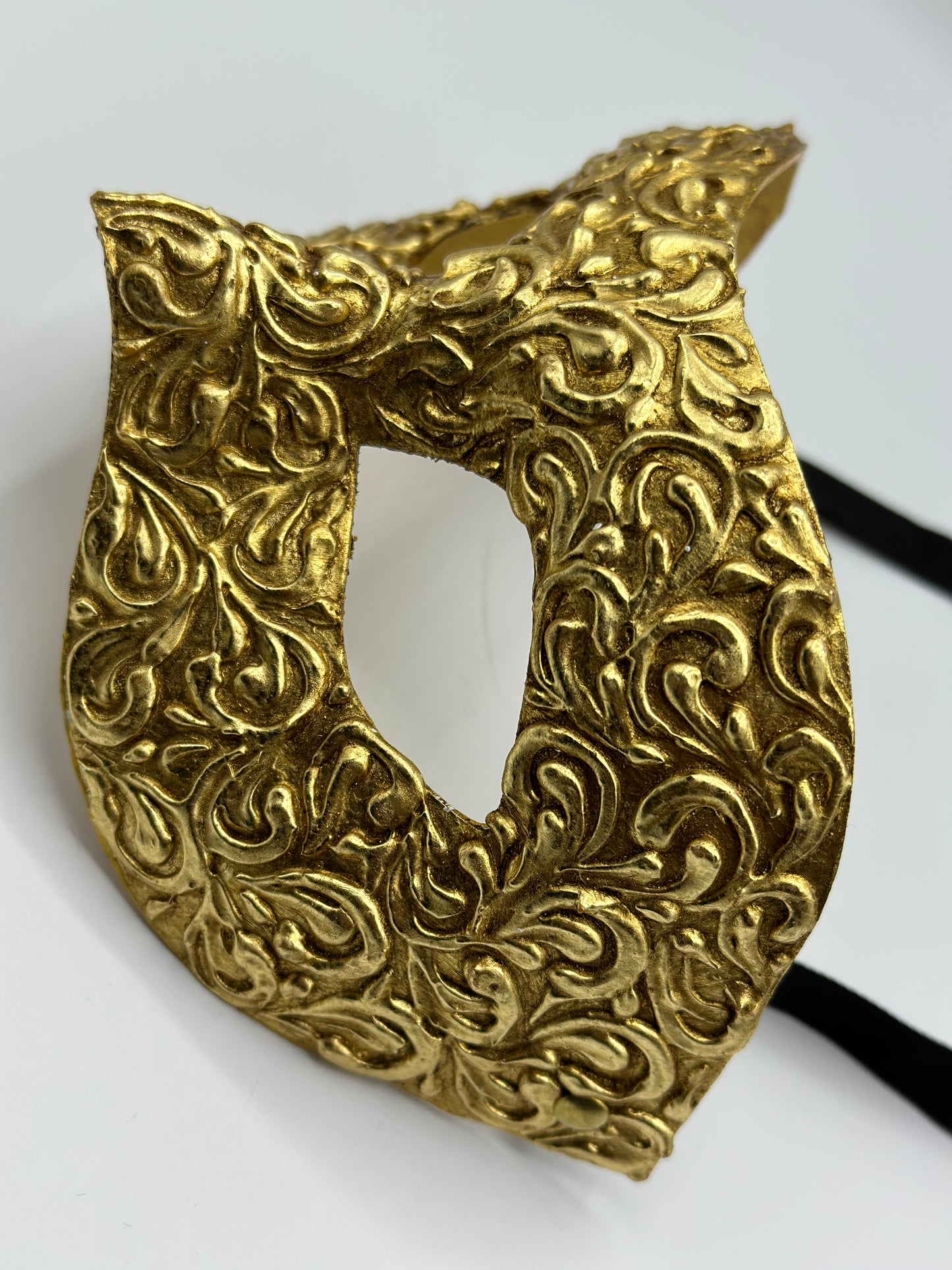 Luxusmaske in Gold – Maskenballmaske