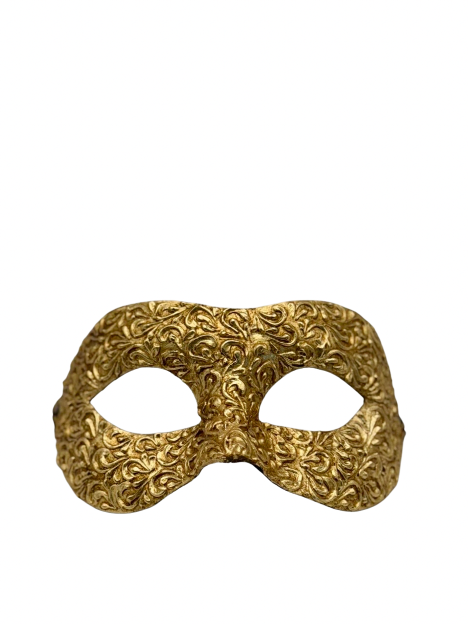 Masque de luxe colombine en or - Masque de mascarade