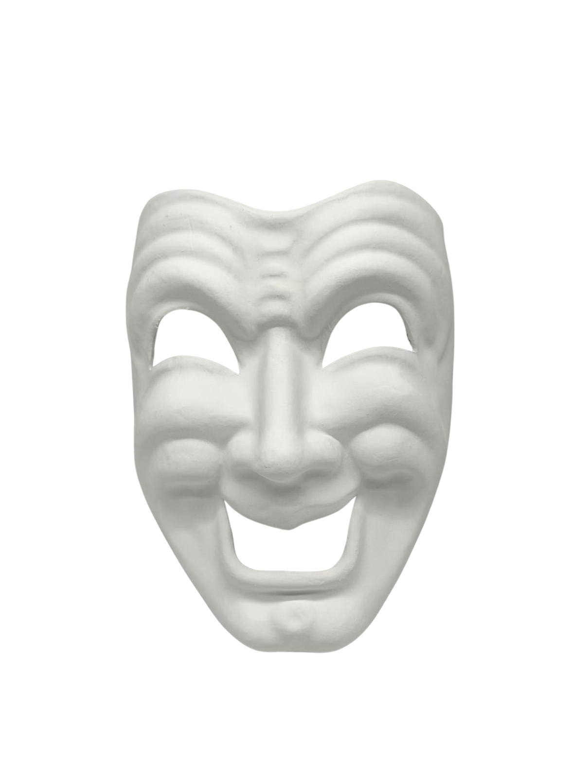 Wit Komediemasker van de lach
