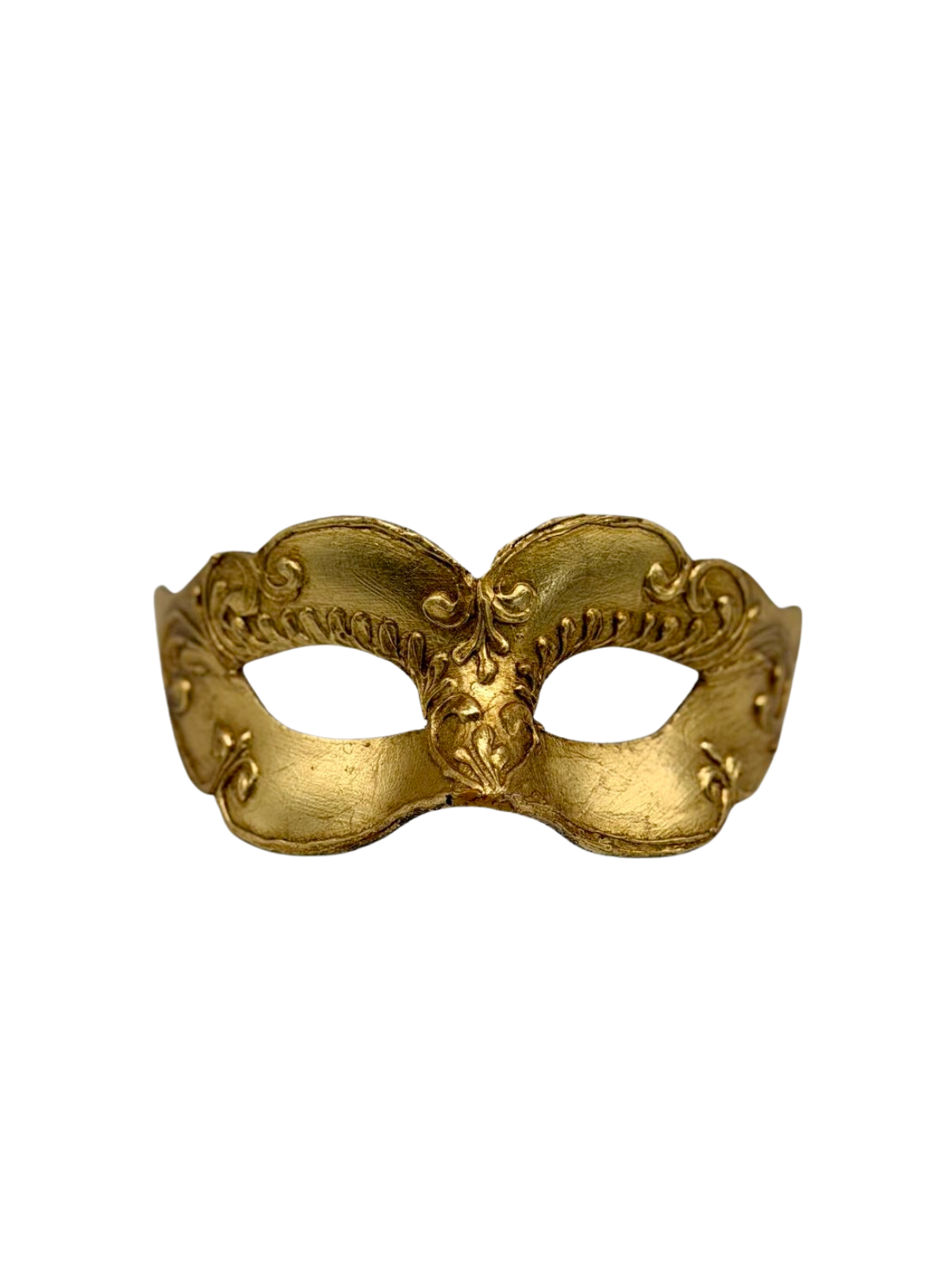 Masque vénitien artisanal pour enfants doré