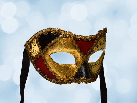 Masques vénitiens pour bal costumé - masque bal masqué - colombina